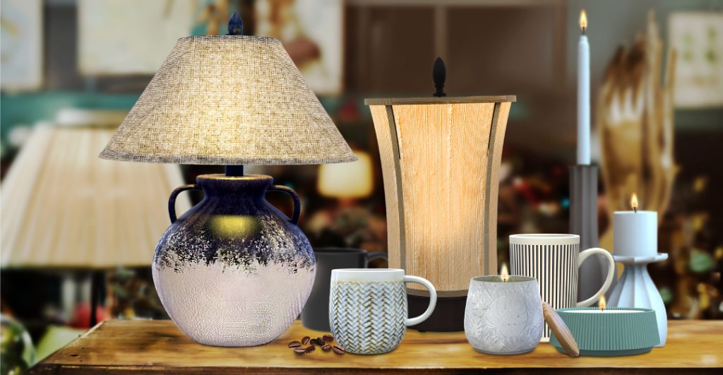 Yih Teh Ceramic Table Lamps Mugs & Cups