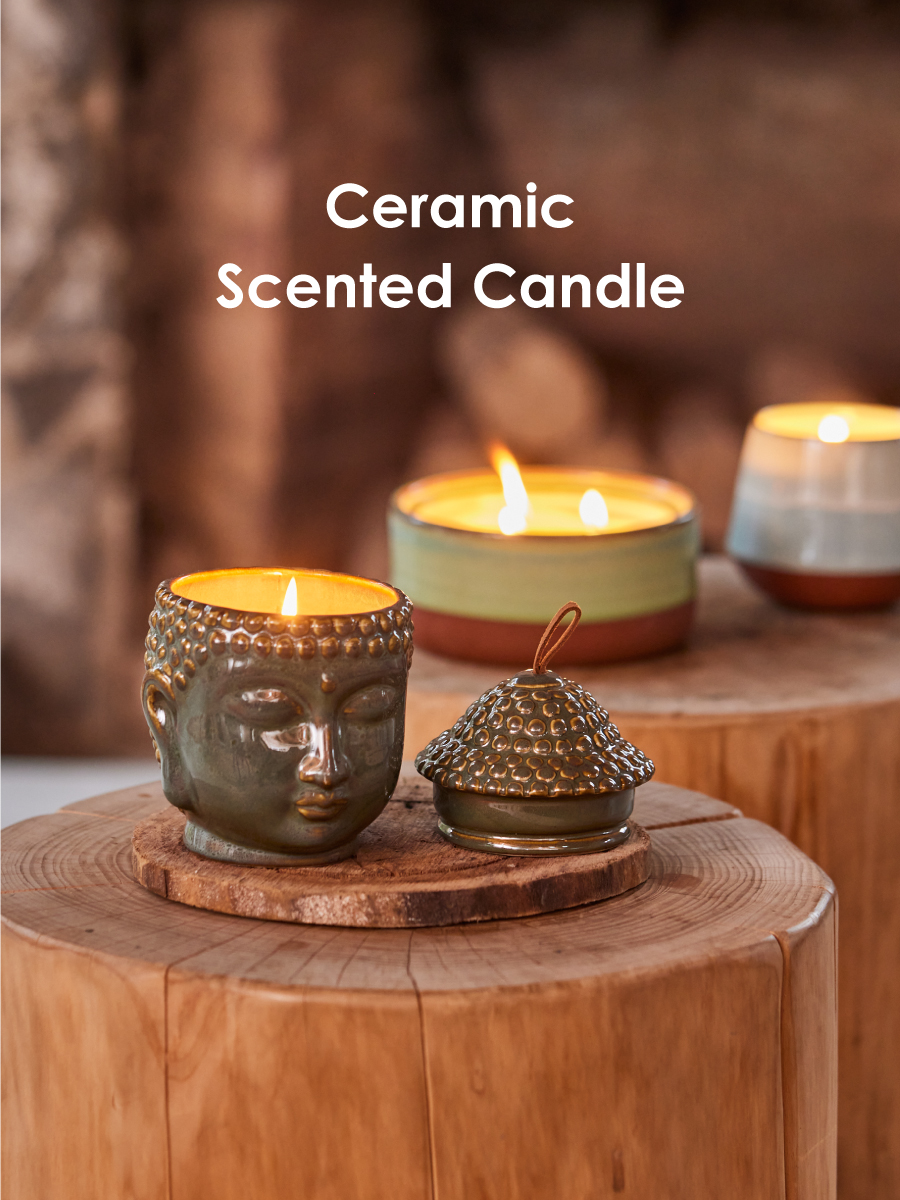 Yih Teh CeramicScented Candle